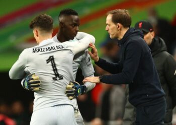 Kepa Arrizabalaga de Chelsea remplace Edouard Mendy le 27 février 2022
