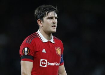 Harry Maguire en action pour Manchester United le 8 septembre 2022