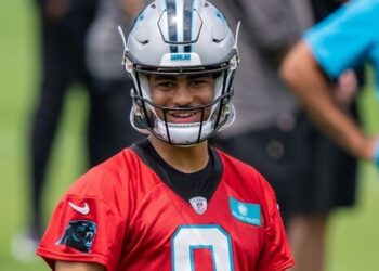 rsz carolina panthers frank reich gives bryce young rave reviews after first day otas