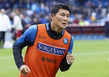 Kim Min-jae de Naples photographié le 12 novembre 2022