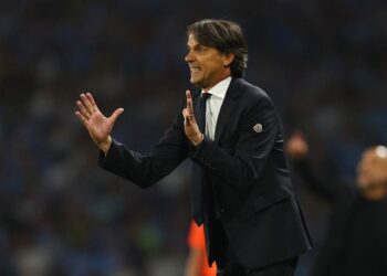 L'entraîneur de l'Inter Milan Simone Inzaghi le 10 juin 2023