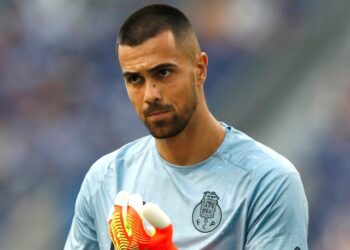 Le gardien de Porto Diogo Costa photographié en août 2022