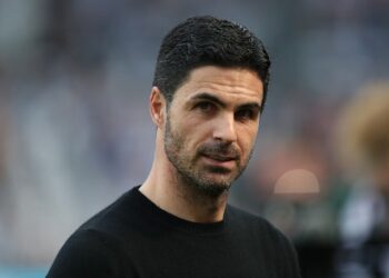 Le manager d'Arsenal, Mikel Arteta, photographié le 7 mai 2023