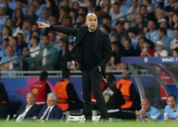 L'entraîneur-chef de Manchester City, Pep Guardiola, le 10 juin 2023