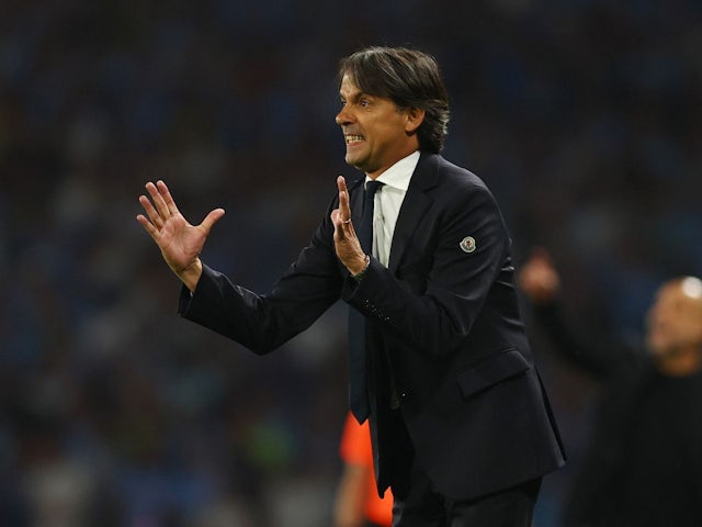 L'entraîneur de l'Inter Milan Simone Inzaghi le 10 juin 2023
