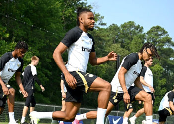 Chelsea Training Usatour Nkunku