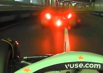 F1 Montecarlo, Leclerc pénalisé pour avoir gêné Norris.  Sixième partie