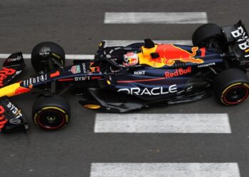 F1 GP Montecarlo, victoire de Verstappen sur Alonso et Ocon.  Leclerc sixième