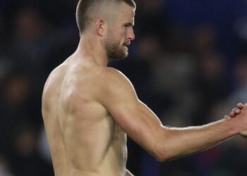 Eric Dier en action pour Tottenham Hotspur le 8 octobre 2022