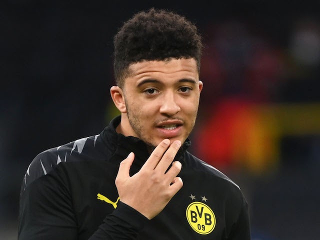 Jadon Sancho du Borussia Dortmund photographié le 21 avril 2021
