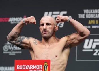 Alexander Volkanovski UFC 290 Weigh-Ins