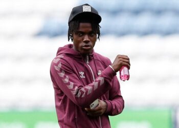 Le milieu de terrain de Southampton Romeo Lavia photographié en août 2022