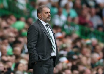 Le manager du Celtic Ange Postecoglou réagit le 27 mai 2023