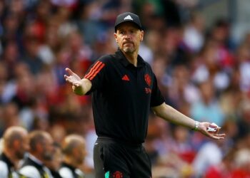 L'entraîneur-chef de Manchester United, Erik ten Hag, le 19 juillet 2023
