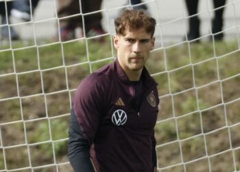 L'Allemand Leon Goretzka à l'entraînement le 20 septembre 2022