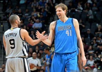 Nowitzki et Parker en route pour le Hall of Fame