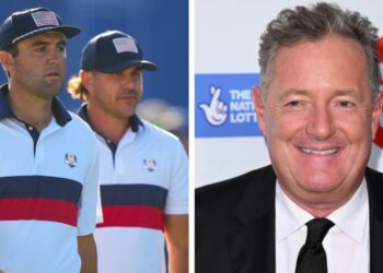 Piers Morgan déchire le duo de la Ryder Cup