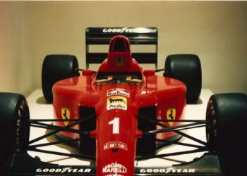 Ferrari 641 F1, le rouge du Championnat du Monde ombré de Prost