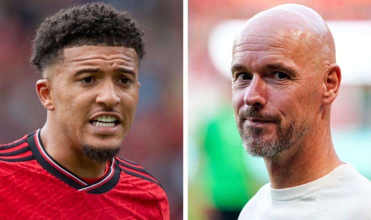 Jadon Sancho fait allusion au cessez-le-feu d’Erik ten Hag alors que l’as de Man Utd fait un geste en ligne | Football | sport