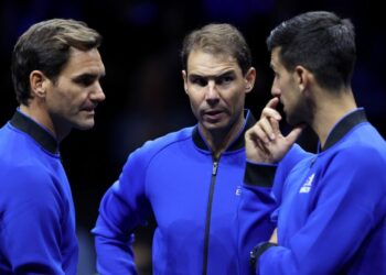 Rafael Nadal battu par Novak Djokovic et Roger Federer lors du débat sur le tennis GOAT