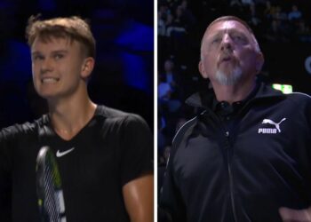 Le geste de Boris Becker et Holger Rune donne un premier aperçu de l’impact de l’entraîneur lors de la victoire à Bâle