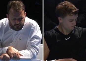 L’arbitre de tennis a le visage rouge après avoir confondu Holger Rune avec son rival aux Swiss Indoors