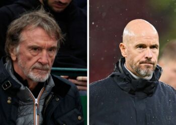 Man Utd : Sir Jim Ratcliffe pourrait annuler Erik ten Hag alors que sa signature a été critiquée lors de la défaite de Man City |  Football |  sport