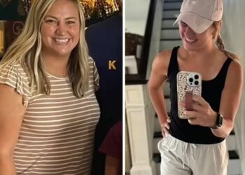 Maman, 31 ans, révèle comment elle a perdu 35 kgnaturellement moins d’un an après avoir eu 3 enfants