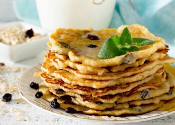 Recette de petit-déjeuner amaigrissant : Crêpes aux carottes et aux raisins secs