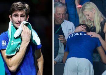 La star italienne de la Coupe Davis rend un hommage émouvant au défunt père de sa petite amie après sa victoire
