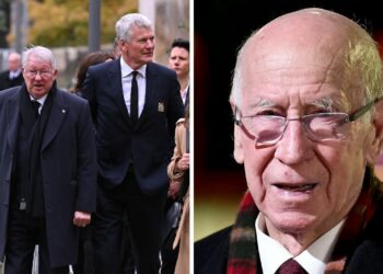 À l'intérieur des funérailles de Sir Bobby Charlton, des récits réconfortants des plus grands personnages d'Angleterre partagés |  Football |  sport