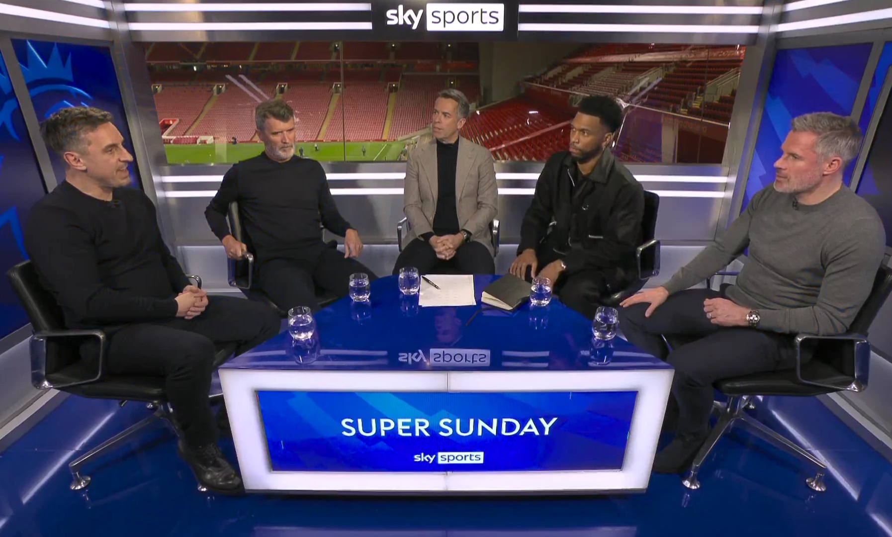 Gary Neville et Jamie Carragher viennent de se mettre d'accord sur les chances de titre de Liverpool après le match nul contre Man Utd
