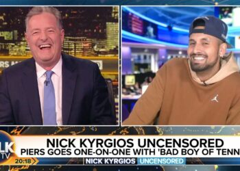 Nick Kyrgios dit à Piers Morgan de « laisser tomber les pintes » après la diffusion du clip de Serena Williams