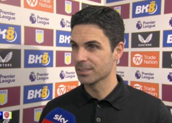 Le patron d’Arsenal, Mikel Arteta, partage un message dans le vestiaire après la défaite d’Aston Villa |  Football |  sport