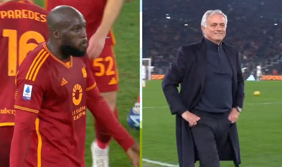 Romelu Lukaku expulsé pour avoir cassé son rival alors que Jose Mourinho s'est exposé lors d'un affrontement chaotique avec la Roma | Football | sport