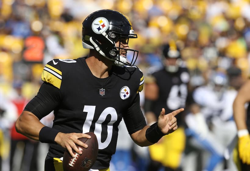 Mitchell Trubisky Steelers pic