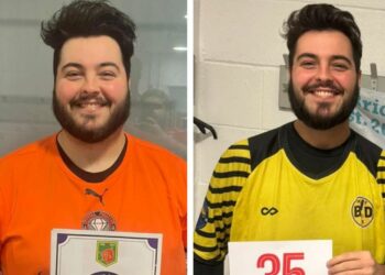 Un homme perd 8 pierres en un an grâce à des séances de football qui « changent sa vie »