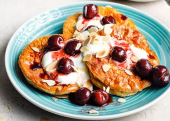 Minceur World partage une recette de crêpes à la friteuse avec une « touche de cerise Bakewell »