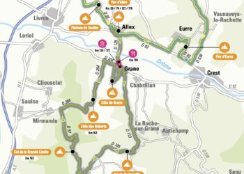 Faun Drôme Classic 2024 : Parcours détaillé