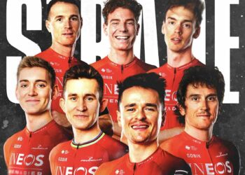 INEOS Grenadiers avec Thomas Pidcock