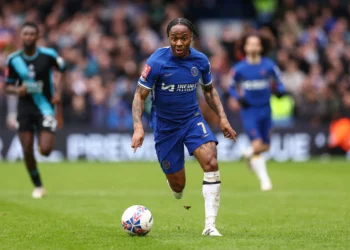 Raheem Sterling Chelsea Emirates FA CUP Leicester City