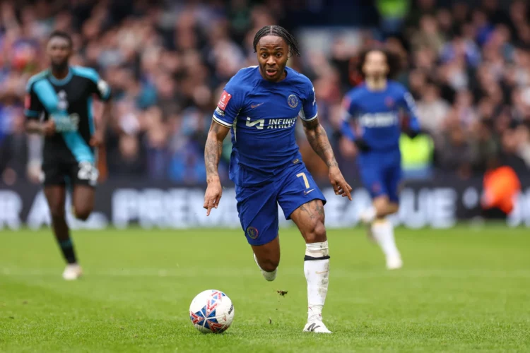 Raheem Sterling Chelsea Emirates FA CUP Leicester City