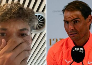 L’adversaire de Rafael Nadal à l’Open de Madrid, 16 ans, produit une brillante réaction après le match nul