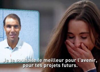 Rafael Nadal émeut la star du tennis féminin aux larmes après avoir envoyé son message personnel