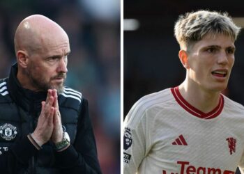Le patron de Man Utd, Erik ten Hag, « passe à l'action » après le coup d'Alejandro Garnacho sur les réseaux sociaux |  Football |  sport