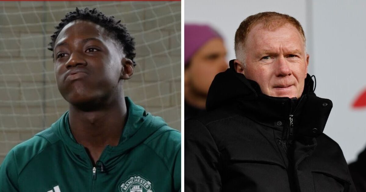 Man Utd : Kobbie Mainoo abandonne le nom de Paul Scholes après que la star et Alejandro Garnacho aient été fustigés | Football | sport