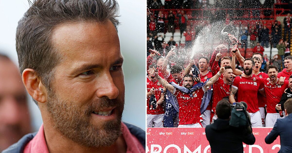 Ryan Reynolds montre ses vraies couleurs après la promotion de Wrexham en League One | Football | sport