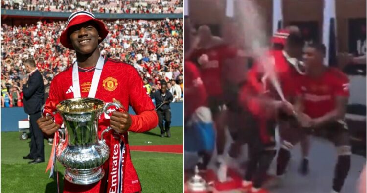 Actualités de Man Utd : le geste de Kobbie Mainoo dans le vestiaire en dit long sur l’adolescent |  Football |  sport