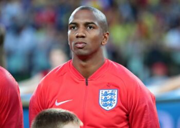 Everton's Ashley Young