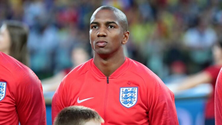 Everton's Ashley Young